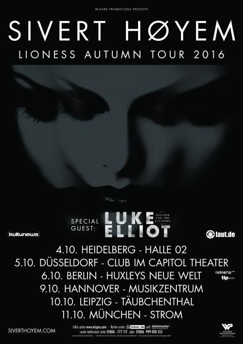 Sivert Höyem und Luke Elliot Tour